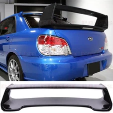 For 2002-2007 Subaru Impreza WRX Sti Factory Style Spoiler Wing W/L GLOSS BLACK