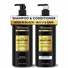 Tresemme Rich Moisture Shampoo and Conditioner Set, 28 Fl Oz 2 Count 0.35 per fl oz
