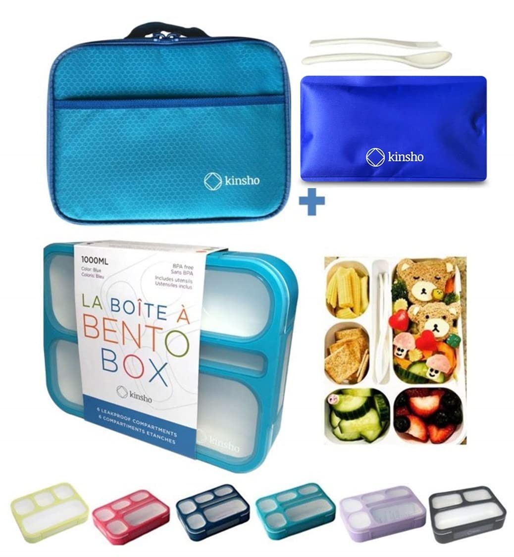 With Bag And Ice Pack Set. Lunch Boxes Snack Containers For 