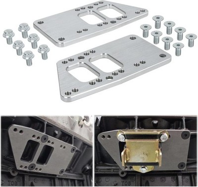 Motor Mounts Adapter Plates Swap Bracket Small Block for LS Engine LS1 LS2 LS3