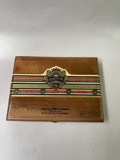 Ashton VSG Torpedo Empty Wood Cigar Box Vintage Limited 10.25" x 7.5" x 2.25"