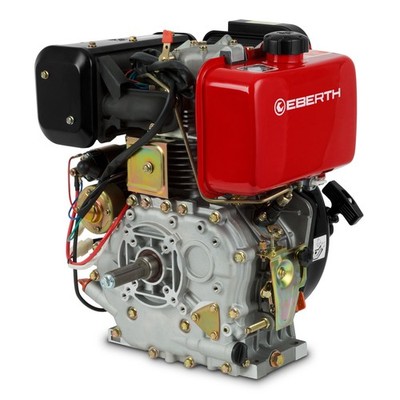 EBERTH 10 PS 7,2 kW Dieselmotor Standmotor Kartmotor Motor E-Start 25mm B-Ware