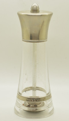 Cole & Mason Stainless Steel & Acrylic Salt Pepper Grinder Mill