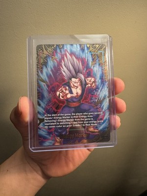 DBS Fusion World 2nd Anniversary GOLD Energy Marker Beast Gohan E-128*