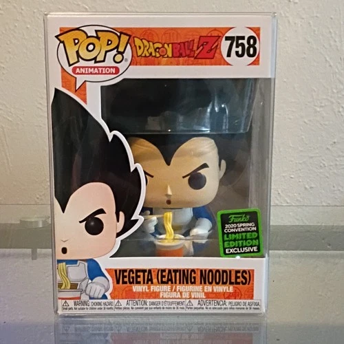 Funko Pop! Vinyl: Dragon Ball Z - Vegeta (Eating Noodles) #758 Spring Conventio…