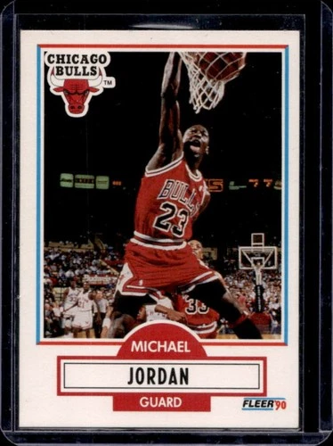 1990-91 Fleer Michael Jordan #26 Bulls