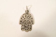 alter Anhänger Hamsa Berber Hand der Fatima HY99 55mm Vintage pendant A7