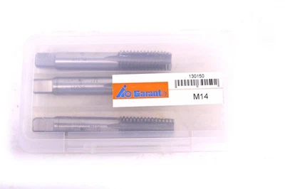 GARANT Hand-Gewindebohrer Satz 3-Gang Unbeschichtet 130150 M14 ISO 2 6H - Bild 1 von 3