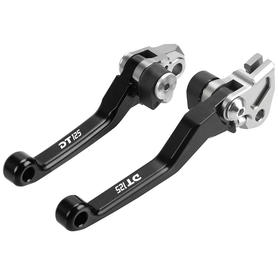 Motorrad CNC Schwenk Brems- & Kupplungshebel für Yamaha DT125 DT 125 1987-2005 - Bild 3 von 4