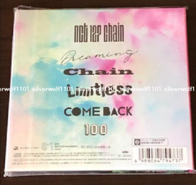 NCT 127 Chain First Limited Edition CD+booklet+Card MARK ver