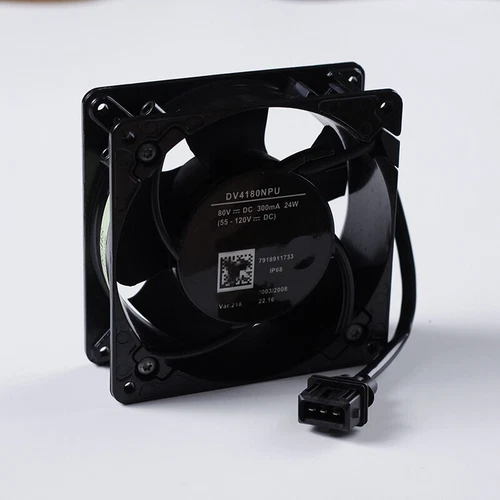 1PCS New DV4180NPU 80V 24W For Linde Forklift Cooling Fan 7918911733 with Plug