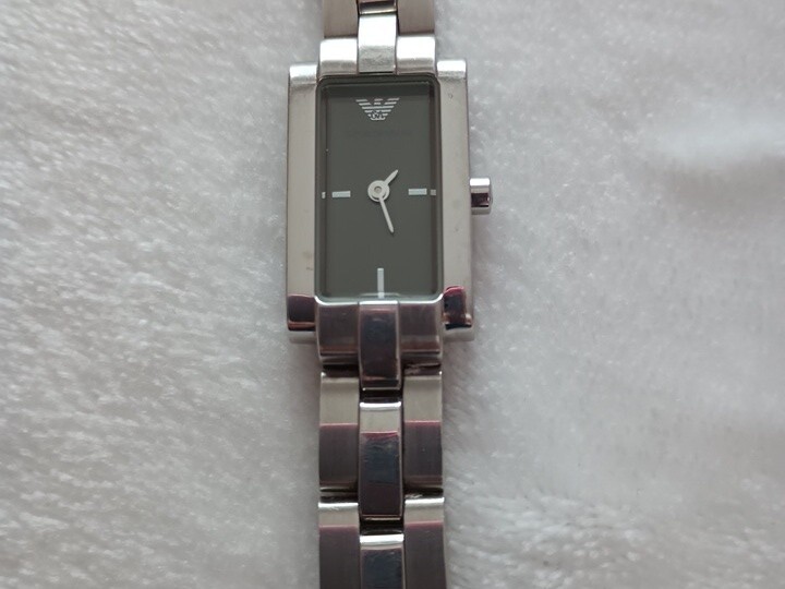 Emporio Armani Ladies Solid Stainless Steel -50 Meters /5