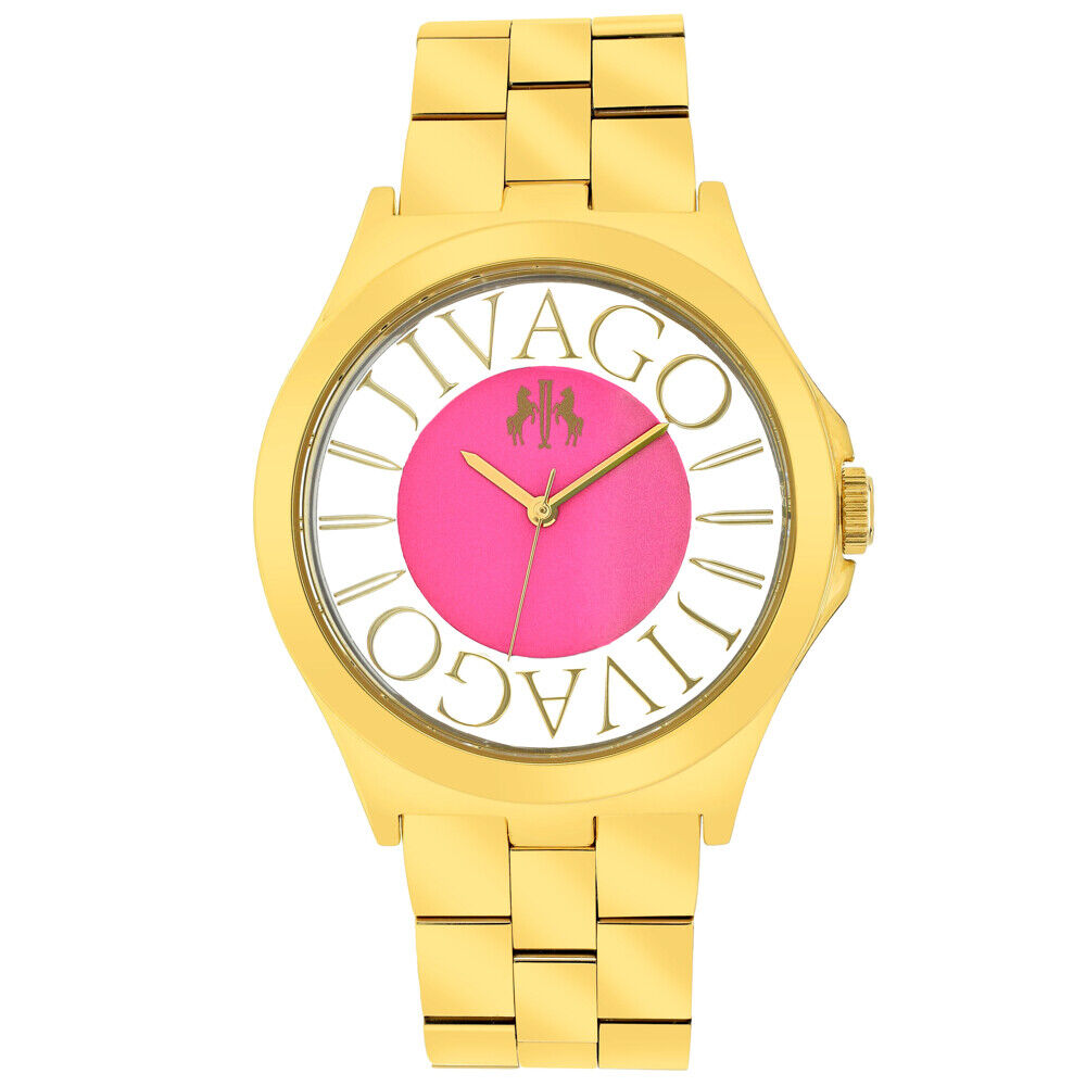 Jivago Women's Fun Pink Dial Watch - JV8413