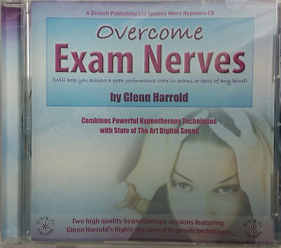 OVERCOME EXAM NERVES - GLENN HARROLD  AUDIO HYPNOSIS CD 