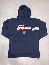 Houston Texans NFL Women's Team Apparel Hoodie Sweatshirt w/Pocket Drawstring M