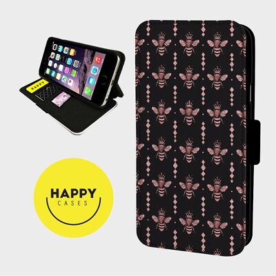 BEE POSITIVE HAPPY DAYS - Kunstleder Flip Handyhülle - iPhone/Samsung