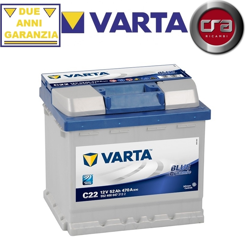 Batteria Auto 50Ah Per Citroen C3 I 1.1/1.4/1.6 Benzina 2002-2009 - 470A CCA - Garanzia 12 Mesi - Foto 5