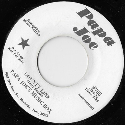 County Line / Don't Get Around Much Anymore /Papa Joe's Music Box  (Promo) VG+