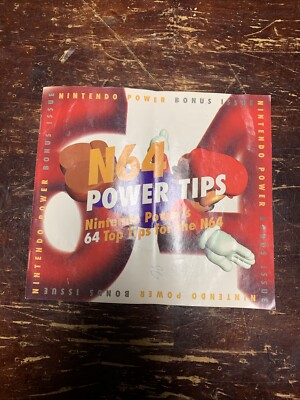 Nintendo 64 Power Tips Bonus Issue Magazine | eBay