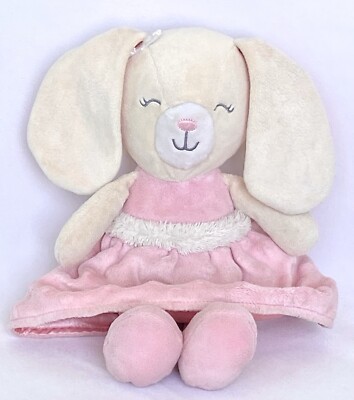Baby Starters - Bunny Rabbit Ballerina Plush, 12  Stuffed Animal Toy, Tan/Pink