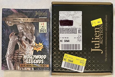 JULIEN S CATALOG HOLLYWOOD LEGENDS & LUMINARIES & HOLLYWOOD SCI-FI, SEALED ALIEN