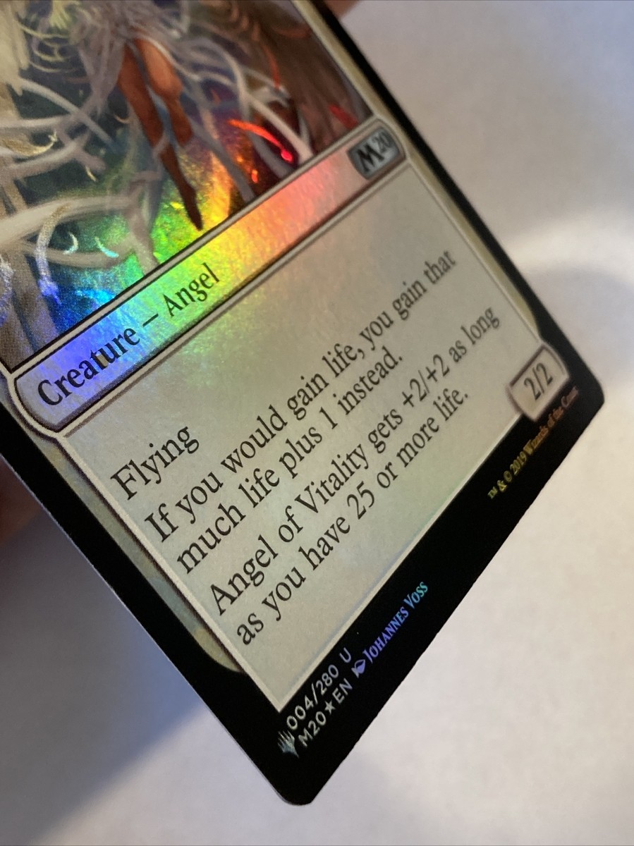 MTG Angel of Vitality *FOIL* Secret Lair Angels Commander Deck 004