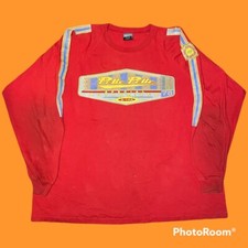 Vintage 90’s Pelle Pelle Thrashed Graphic LS Shirt Men’s XXL Made In USA