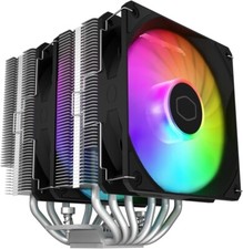 Cooler Master Hyper 620S Dual Tower CPU Air Cooler, ARGB Sync, 120mm RR-D6NA-17P