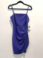 Emerald Sundae Indigo Purple Blue Mini Dress New NWT Size M