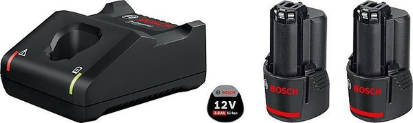Bosch Akku-Set 12V 2X 3,0 Ah Akkus & LadegeräT-image