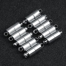 Strong Magnetic Clasps-Round Heart End Clasp Connectors Jewelry Making 5-10 Sets