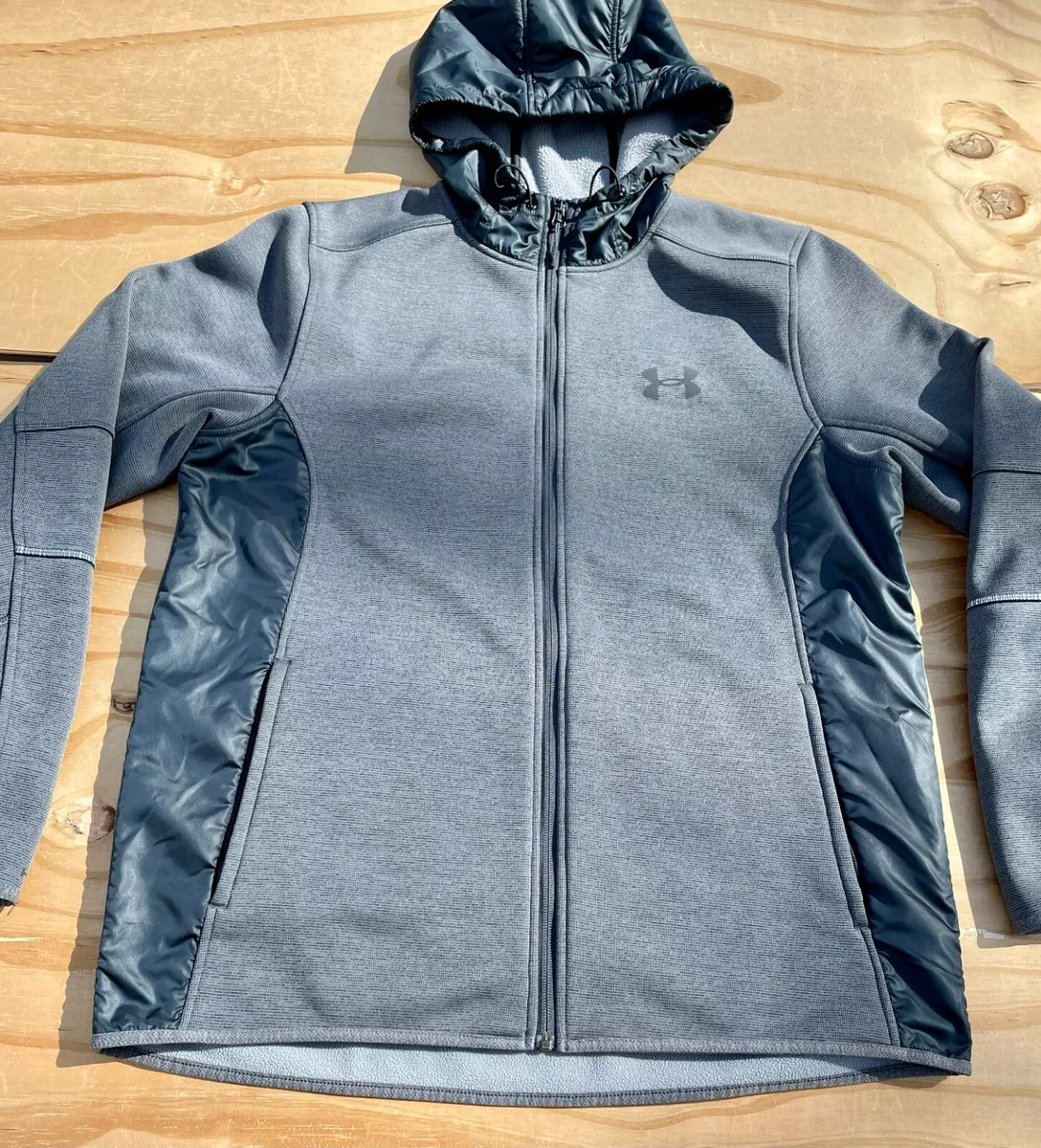  Under Armour Girls Armour Fleece Full Zip Hoodie, (001) Black /  / White, Youth X-Small: Clothing, Shoes & Jewelry