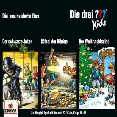 3 CDs * DIE DREI ??? (FRAGEZEICHEN) KIDS - BOX 19 - FOLGEN 55 - 57 # NEU OVP =