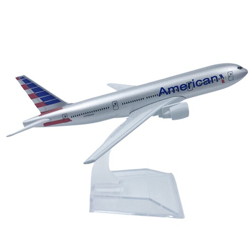 16CM Scale 1:400 Metal Airplane Replica American Boeing 777 Alloy Airplane Model - Zdjęcie 7 z 12