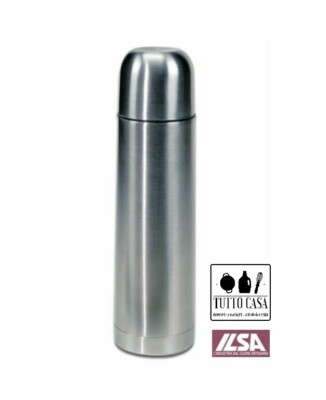 ILSA THERMOSKANNE EDELSTAHL THERMOSFLASCHE 0,20 0,35 0,50 0,75 1 L L LITER