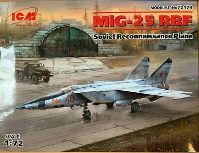 1/72 Recon Aircraft : Mikoyan MiG-25RBF ''Foxbat'' [USSR] #72174 : ICM