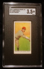 1909 - 11 E90-1  American Caramel Harry Howell Follow Through SGC 3.5 Cardinals