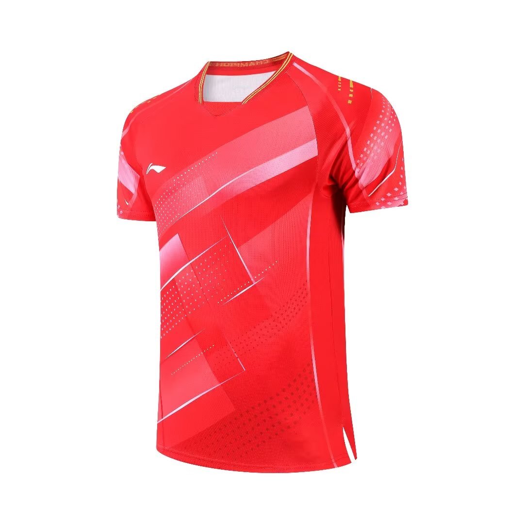 NEW LiNing Men's Badminton TShirts table tennis clothes Sports Tops