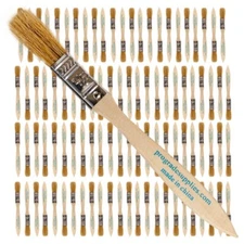 96Pk - 1/2" Chip Brushes for Paints, Stains, Varnishes, Glues, & Gesso