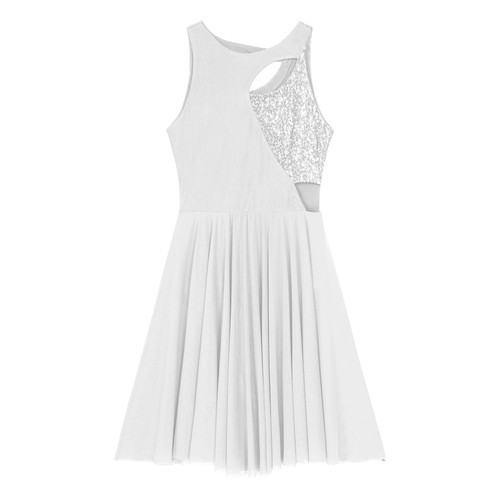 Para mujeres Disfraz de Baile Fiesta Vestido Show Vestidos de Baile Ropa Corta Borde Gimnasio - Imagen 71 de 77