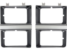 Oer Dual Headlamp Bezel Set For 1983-1984 Chevy Trucks Blazer And Suburbans Oer Dual Headlamp Bezel Set For 1983-1984 Chevy Trucks Blazer And Suburbans