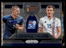 2018 Panini Prizm World Cup Connections Jon Dadi Bodvarsson / Gudmundsson