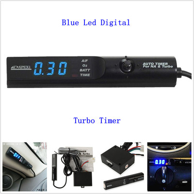 Turbo Timer APEXI Per Auto 12 V Con Display LED - Ritardo Spegnimento Motore, Calcolo Tensione E Rapporto AF, 144 Impostazioni