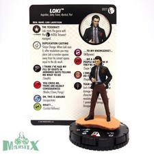 Heroclix Marvel Studios Disney Plus set Loki 007 Common figure w/card 