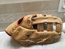 "Guante de béisbol softbol lanzamiento a mano derecha Mizuno Pete Rose MT1000FB 12,75"""
