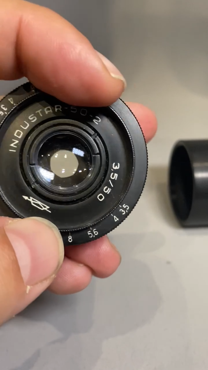 Industar-50-2 3,5/50 M42 Vintage SLR Lens ussr Soviet for Zenit