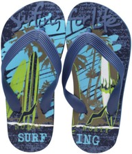 Norty Boy's Casual Beach, Pool, Everyday Flip Flop Thong Sandal Shoe