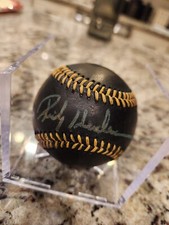 Rickey Henderson Tristar Platinum Hidden Treasures Gold Black Auto 1/1 Baseball