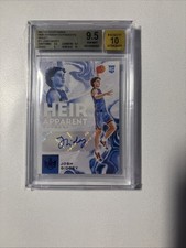 2021-22 Panini Court Kings Heir Apparent Violet Josh Giddey Auto /49 BGS 9.5 10