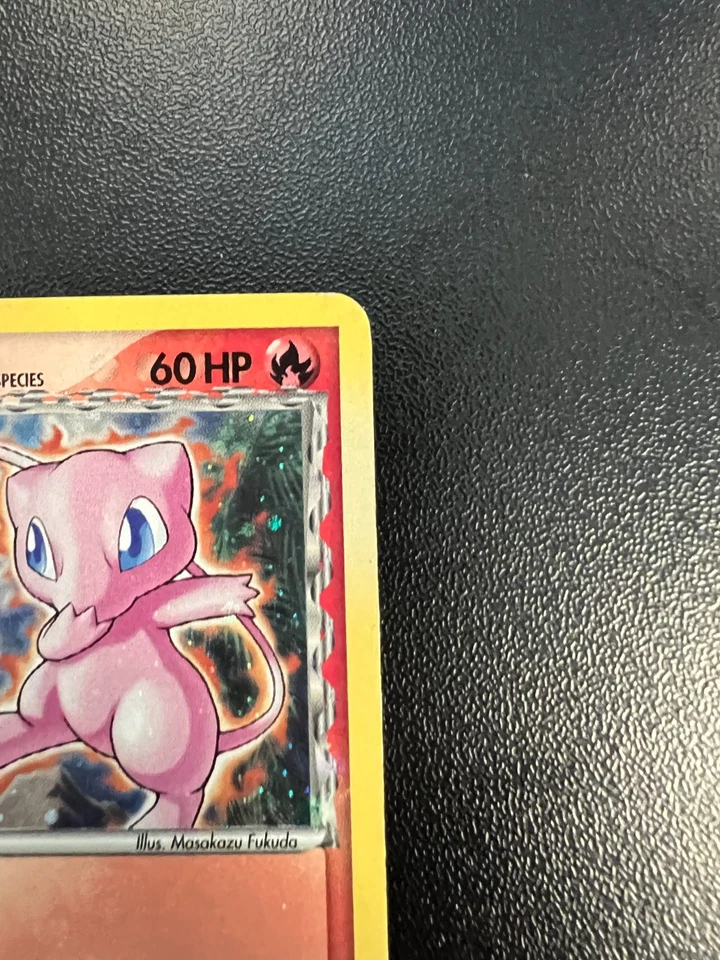 Pokemon Mew 3/17 DP Value Pack 1 Holo *Inverted Back MISPRINT* MP - Image 3 of 4